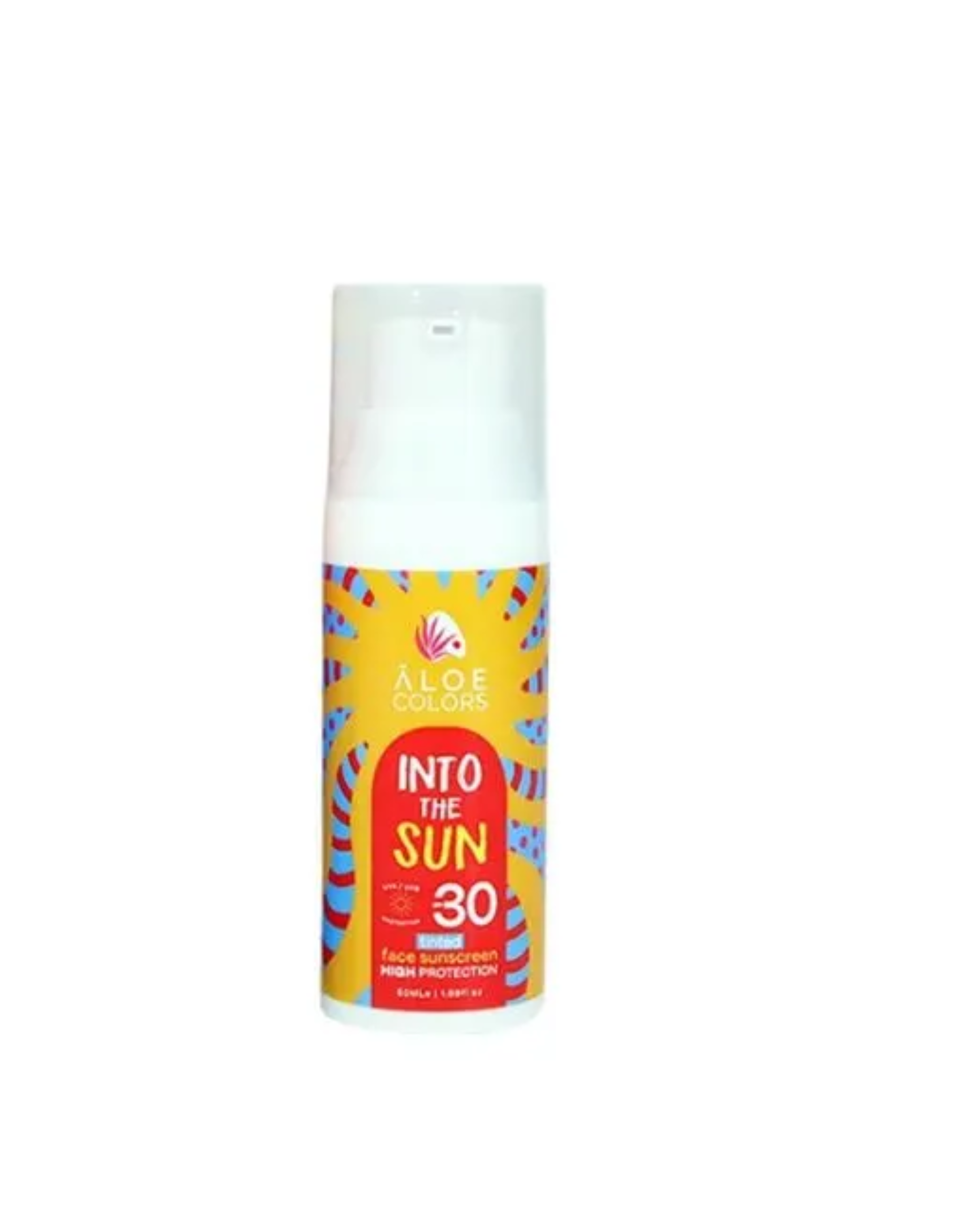 ALOE AND COLORS spf 30 krém na tvár